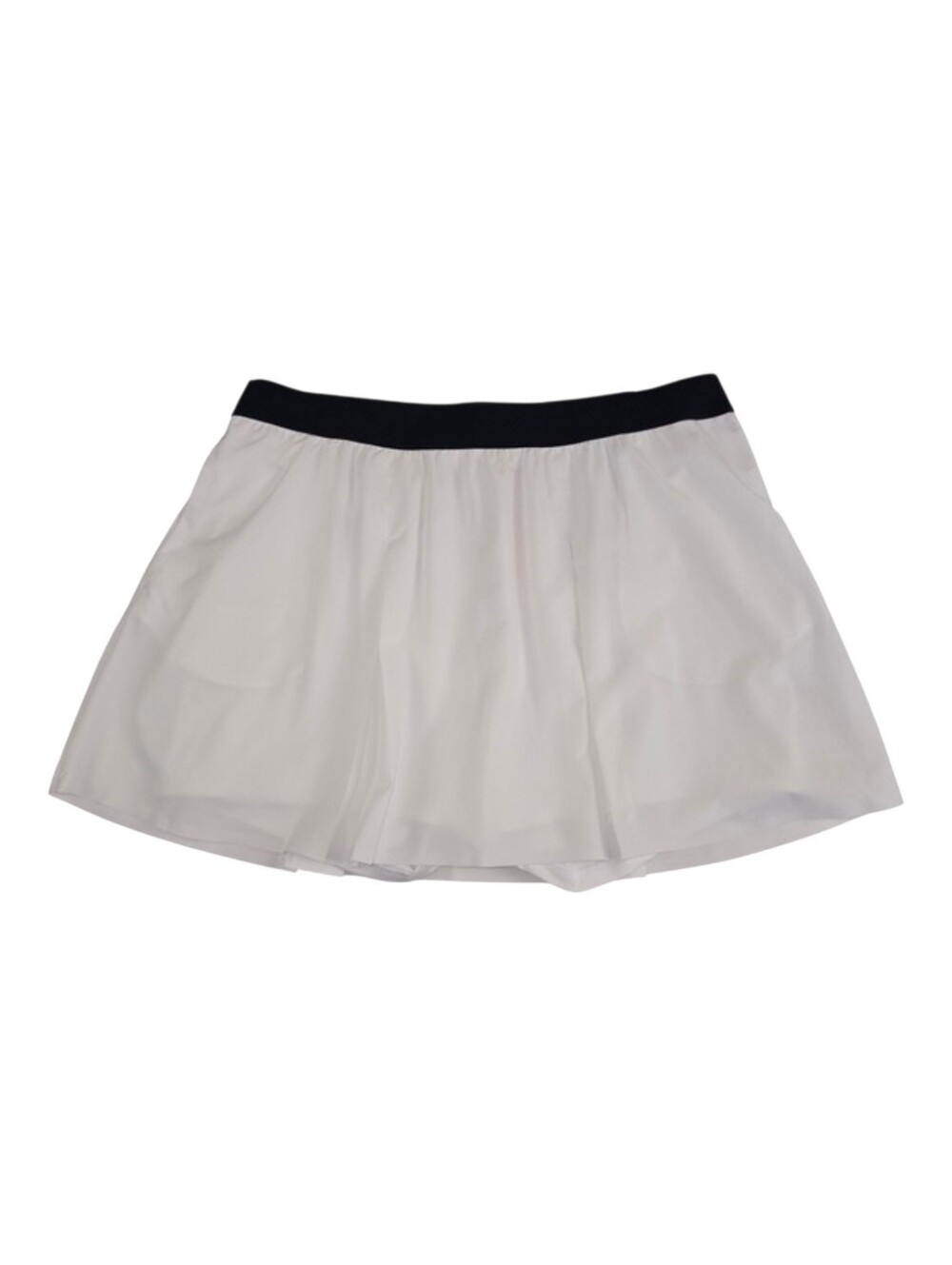 NWT Puma Women's Pleated Golf Skirt Skort High Waist UPF 30 White Navy XL